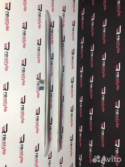 Рейлинги Prado 150 Стиль GX Серебро