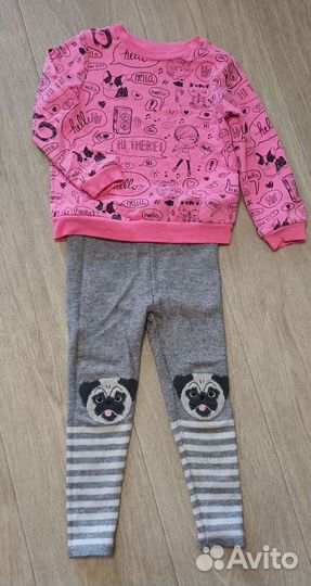 Пакет вещей на девочку 98-104