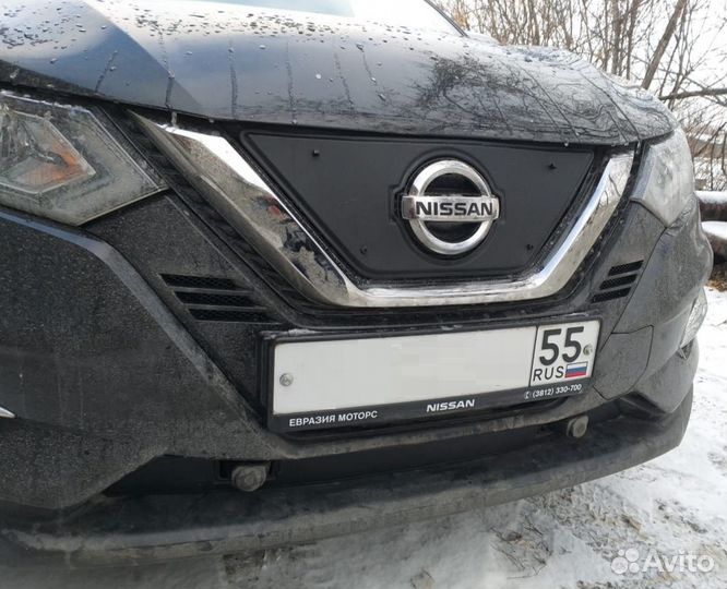 Nissan Qashqai J 11 рест зимняя заглушка радиатора