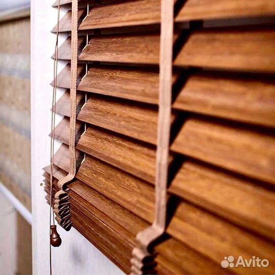 Деревянные жалюзи