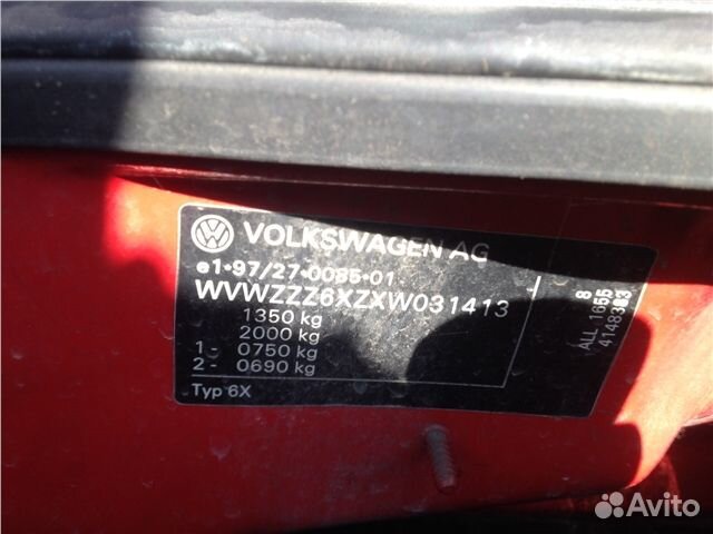 Разбор на запчасти Volkswagen Lupo