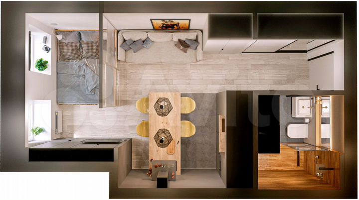 Квартира-студия, 23 м², 9/10 эт.