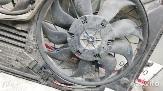 Вентилятор радиатора volkswagen touareg 7L (SBE08K