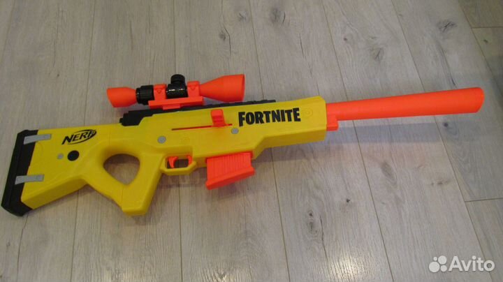 Бластер Nerf, игрушечный пистолет с пульками