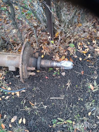 Ось прицепа гкб