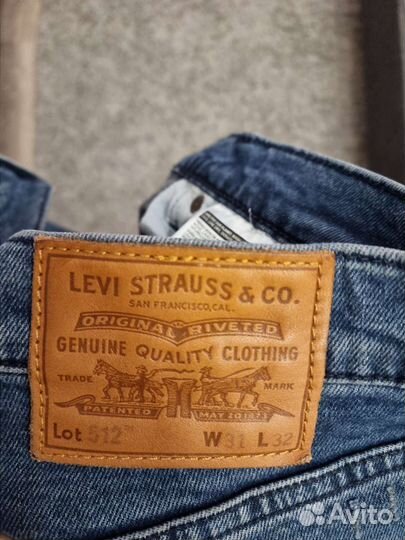 Джинсы мужские levis 512