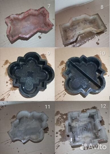 Формы для тротуарной плитки бу