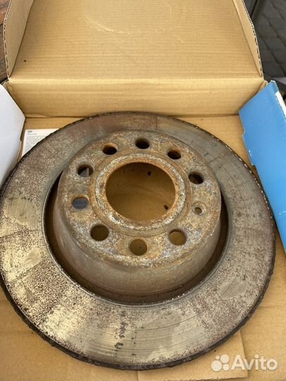 Тормозные диски skoda superb 2 задние