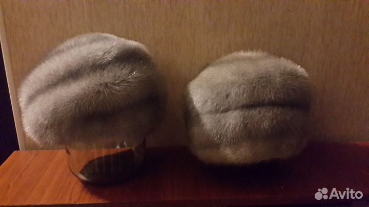 Шапка норковая женская