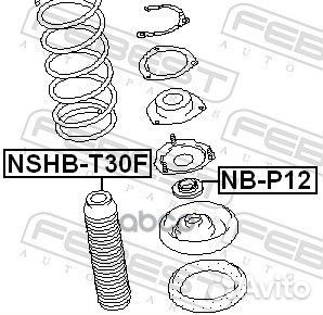 Пыльник амортизатора nshb-T30F nshb-T30F Febest