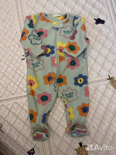 Флисовый комбинезон Next