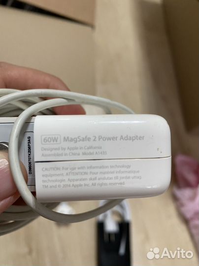 Адаптер питания apple macbook 60w magsafe2