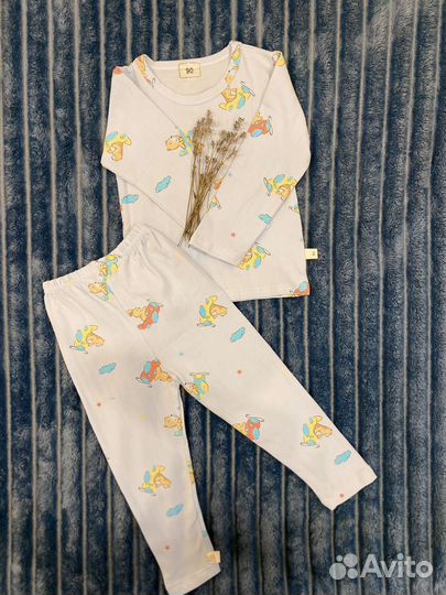 Хлопковая пижама для мальчиков 110,120