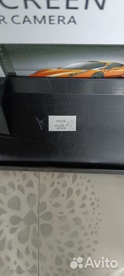 Магнитола с рамкой на Хайлюкс правый руль