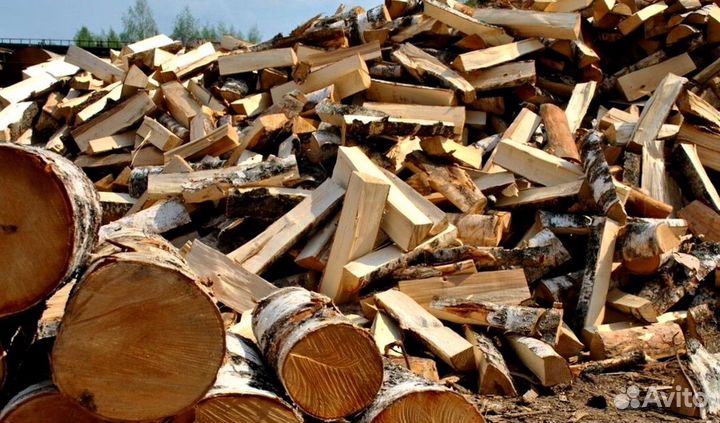 Дрова чурками