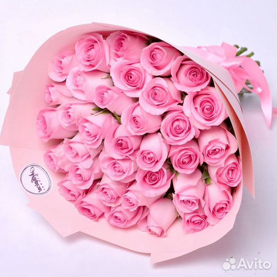 Букет из 21 розы, доставка цветов