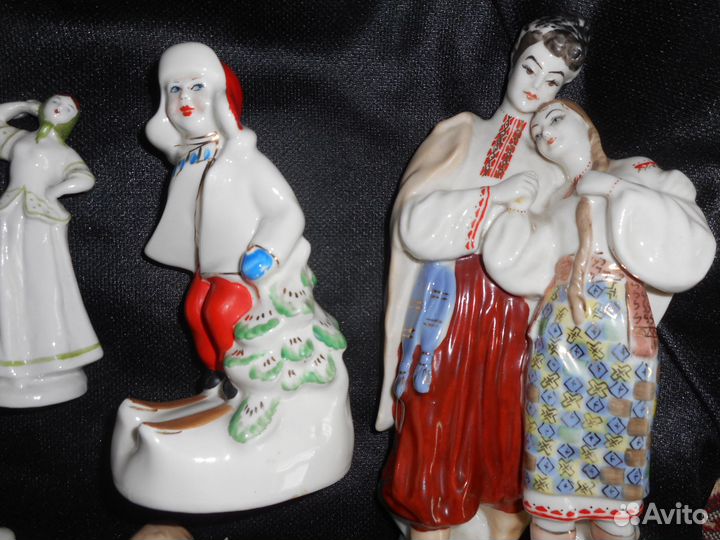 Фарфоровые фигурки статуэтки СССР и другие