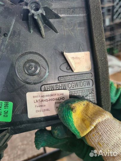 Дефлектор воздушный Ford Focus 3 2014