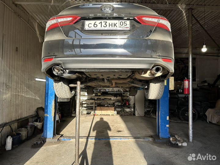 Глушитель на Camry