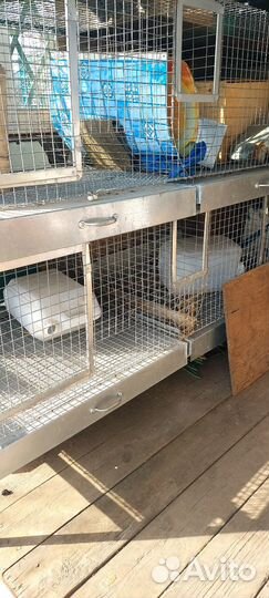 Клетка для кролика большая