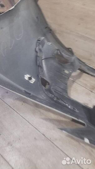 Бампер передний под парктроники и омыватели