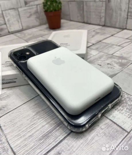 Magsafe battery pack с логотипом, новый