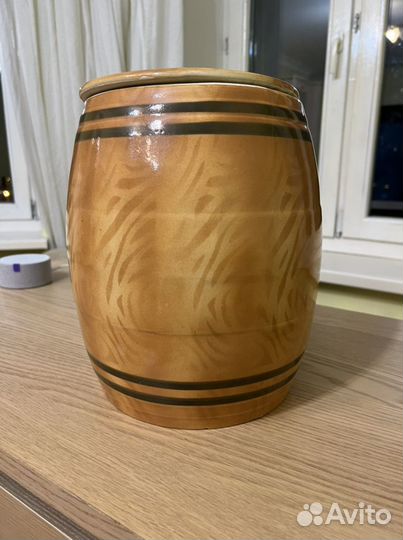Керамический бочонок СССР 8 литров