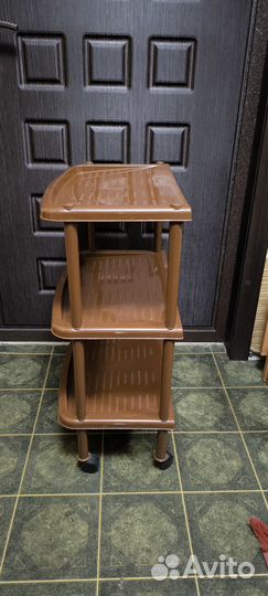 Обувная полка пластиковая б\у