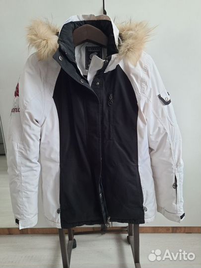 Костюм зимний женский куртка и брюки, размер L
