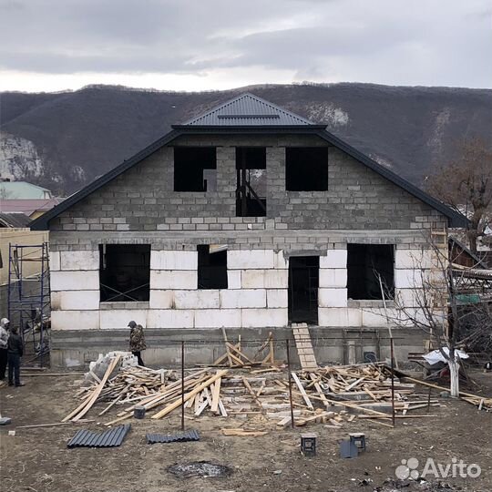 Крыша кровельные работы