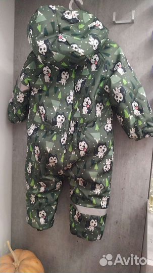 Детский зимний комбинезон