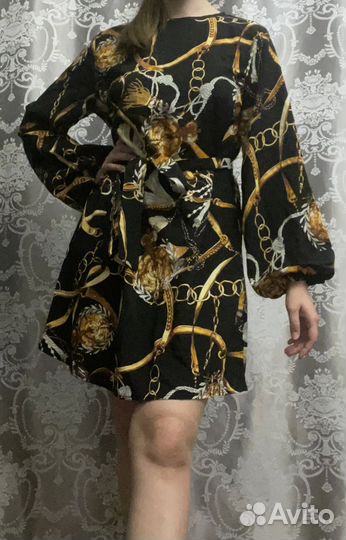 Платье летнее с поясом