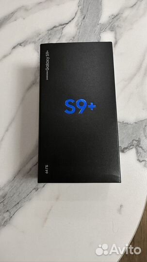 Коробка от Samsung S 9+