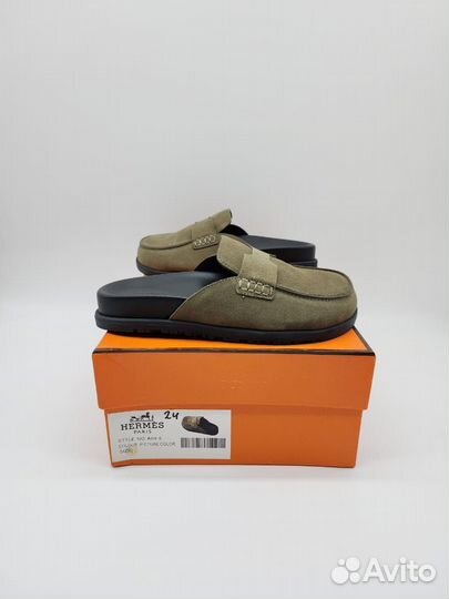 Мюли шлепанцы женские Hermes 36-41