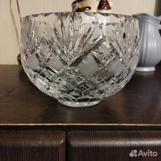 Хрустальная конфетница СССР
