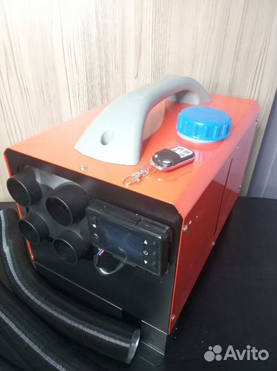 Отопитель дизельный 5 кВт мобильный (переносной)