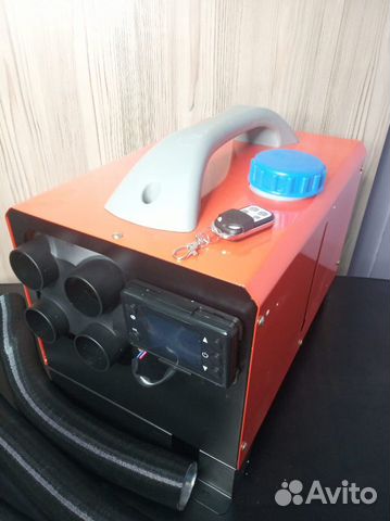 Отопитель дизельный 5 кВт мобильный (переносной)