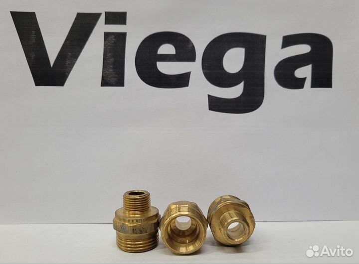 Viega ниппель переходной (бронза) Виега