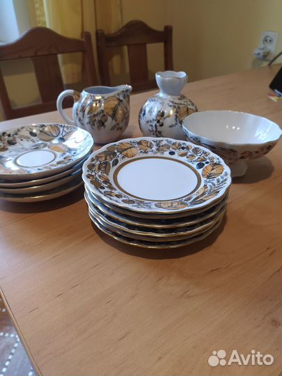 Чайный сервиз лфз фарфор СССР