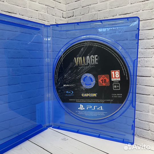 Игра для PS4 Resident evil 8 Village (без обложки)