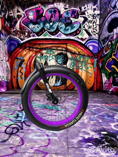 Складной велосипед Kano Purple 24 скорости