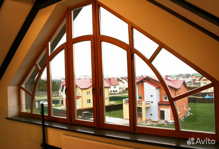 Окна пвх любой конфигурации