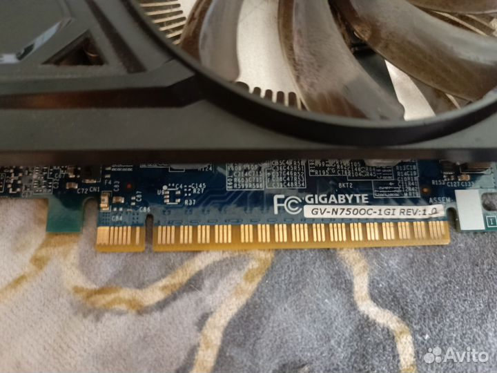 Видеокарта nvidia gtx 750 на 1 гб