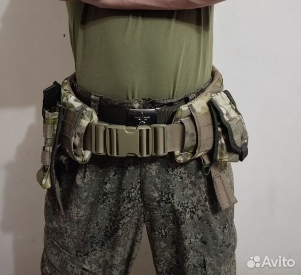 Пояс разгрузочный тактический с подсумками