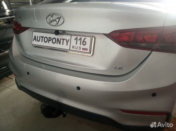 Фаркоп Хендай Солярис 2017