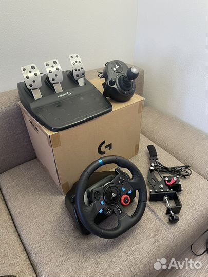 Игровой руль Logitech g29 + shifter