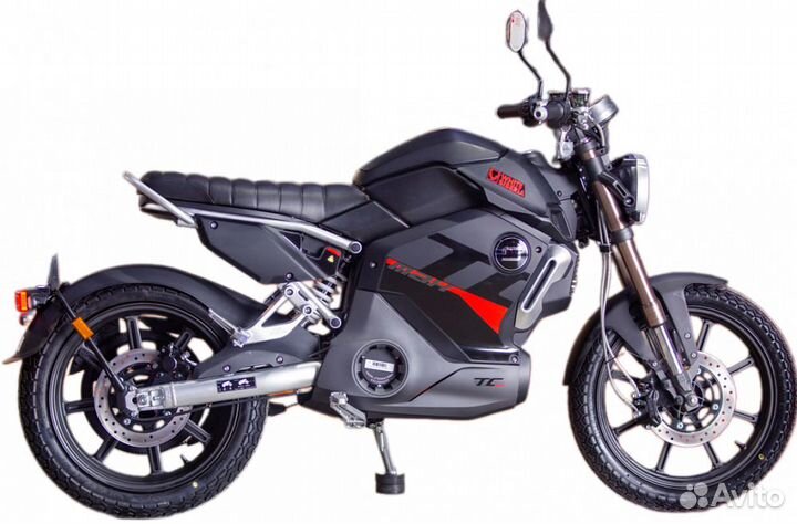 Электромотоцикл white siberia super soco TC