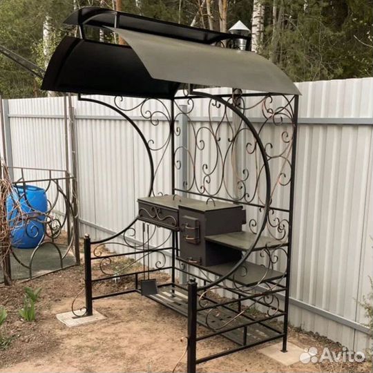 Мангал беседка