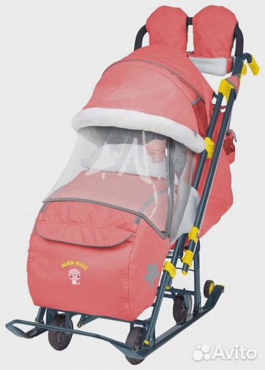 Санки коляска ника