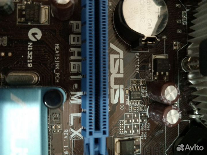 Материнская плата 1155